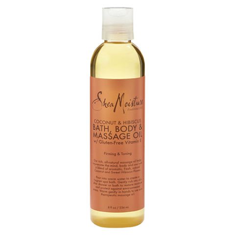 SheaMoisture Coconut & Hibiscus Bath Body & Massage Oil