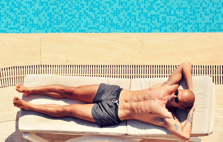 tanning bakes your hair off