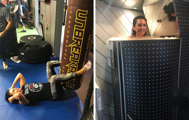 Unbreakable workout and cryogenic chamber