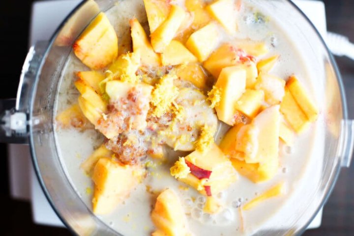 Vegan Blackberry Peach Ice Cream - Dr. Axe