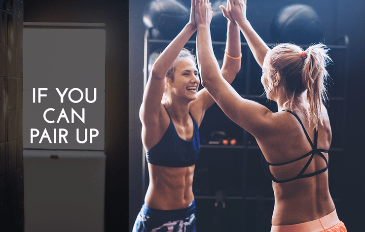 If you can pair up If you can pair up