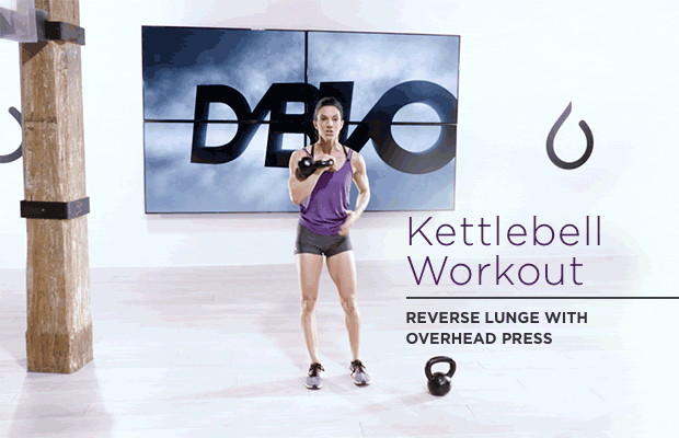  Reverse Lunge to Overhead Press Exercise