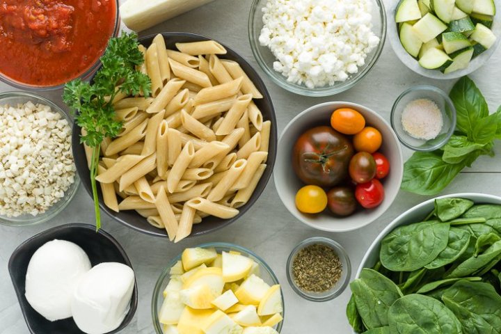 Baked ziti recipe ingredients - Dr. Axe