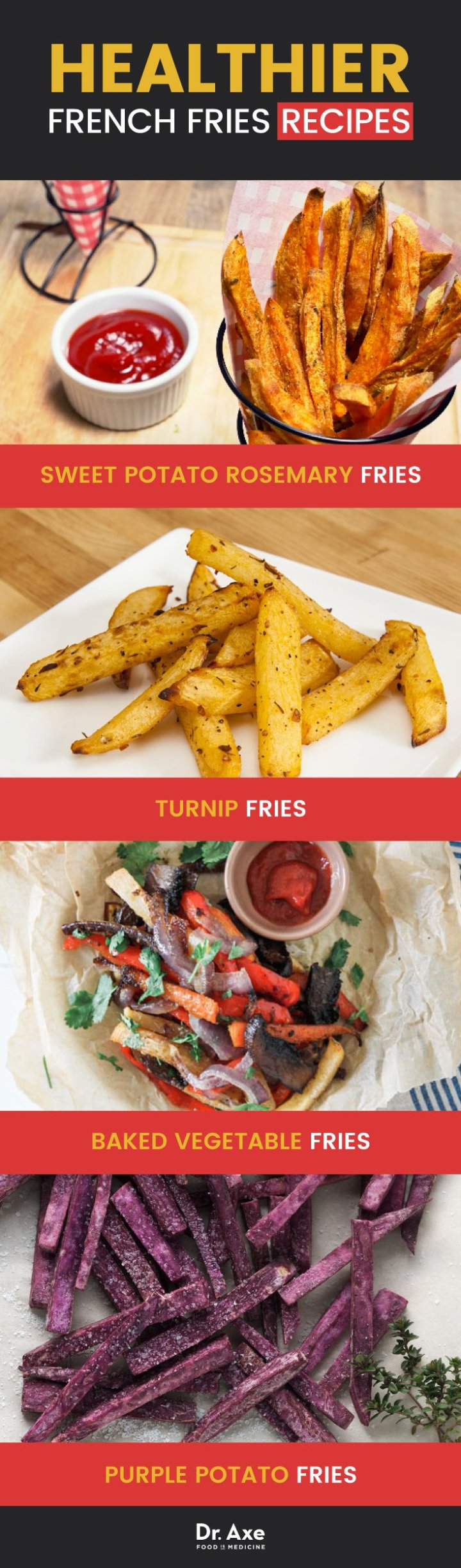 Healthier French fries - Dr. Axe